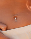 Seahorse Belly Button ring small