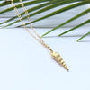 Aloha Sea Shell Silver Necklace